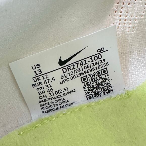 Nike Zoom Ja Fly 4 Track and Field Running Spikes Shoes DR2741 Mens Size 13 NEW - Picture 2 of 6